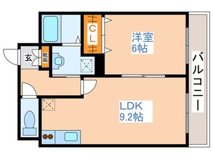 スプリングＢＬの物件間取画像